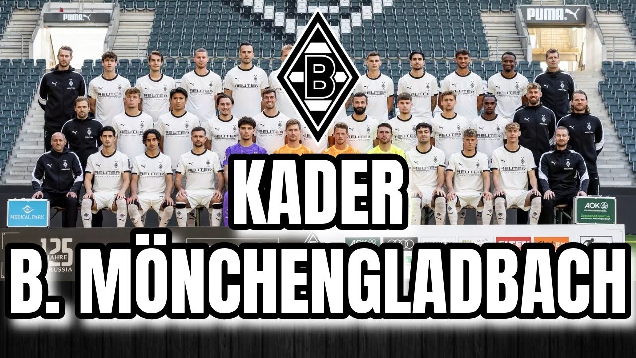 Borussia Mönchengladbach Bundesliga Kader Übersicht Saison 2025/2026
