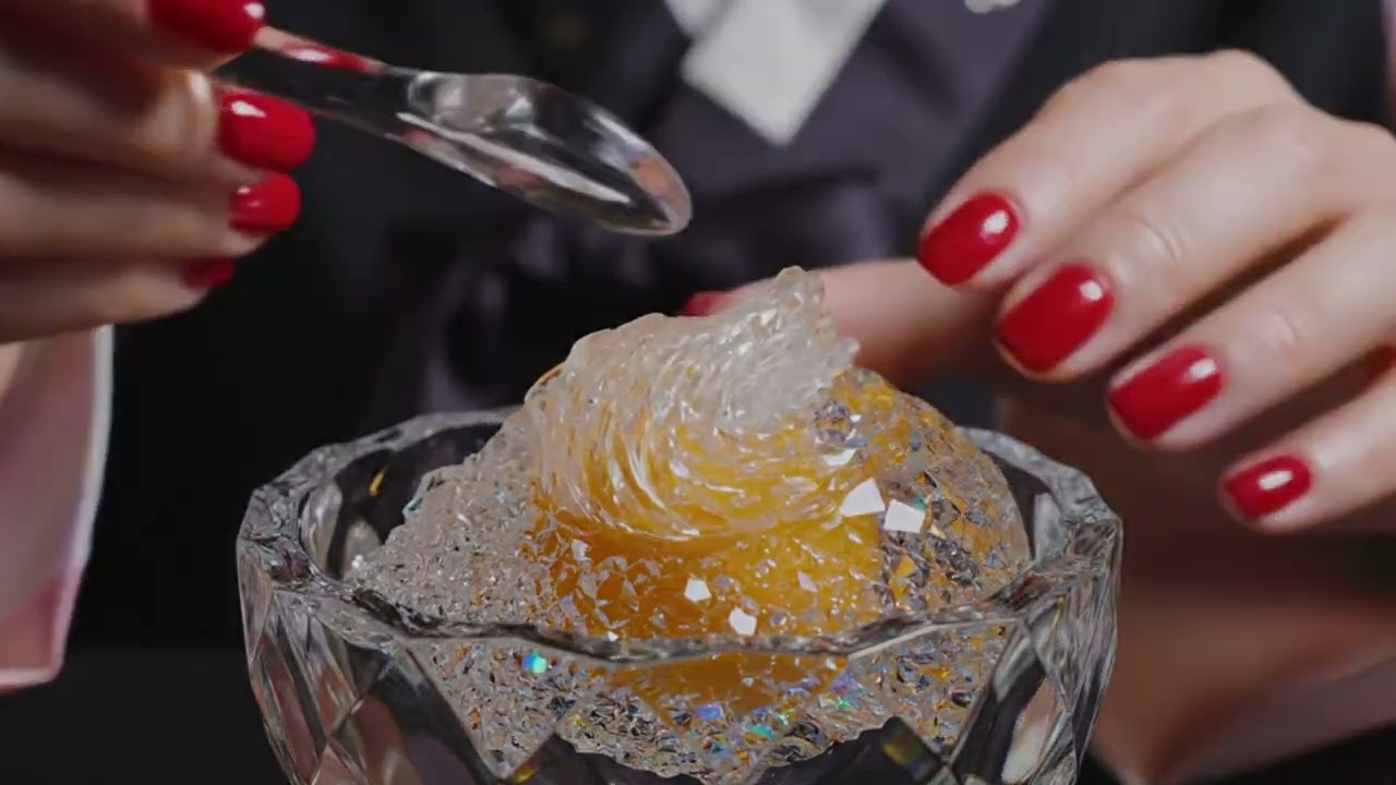 AI ASMR ✨ Making Glass Egg Food ✨ #asmr