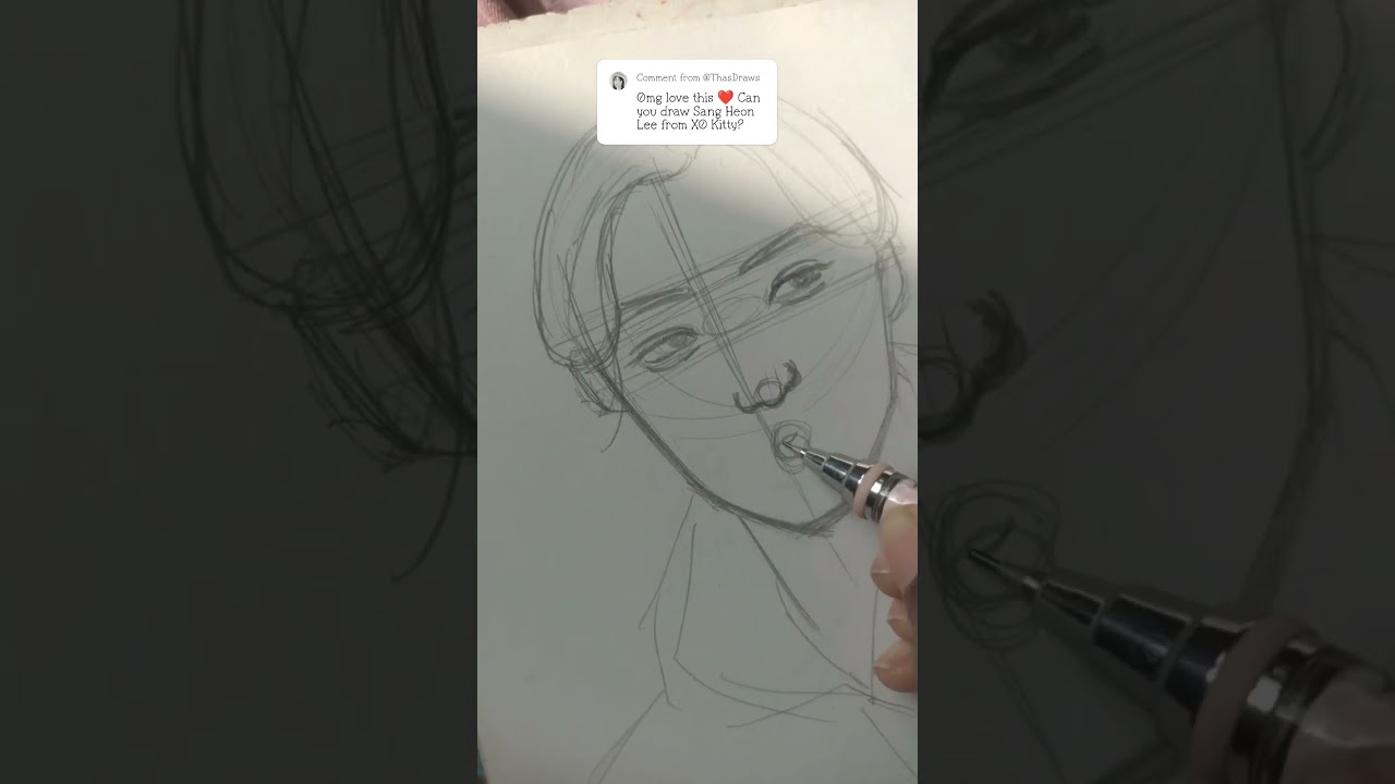 sang heon lee from xo kitty done ✅👍 