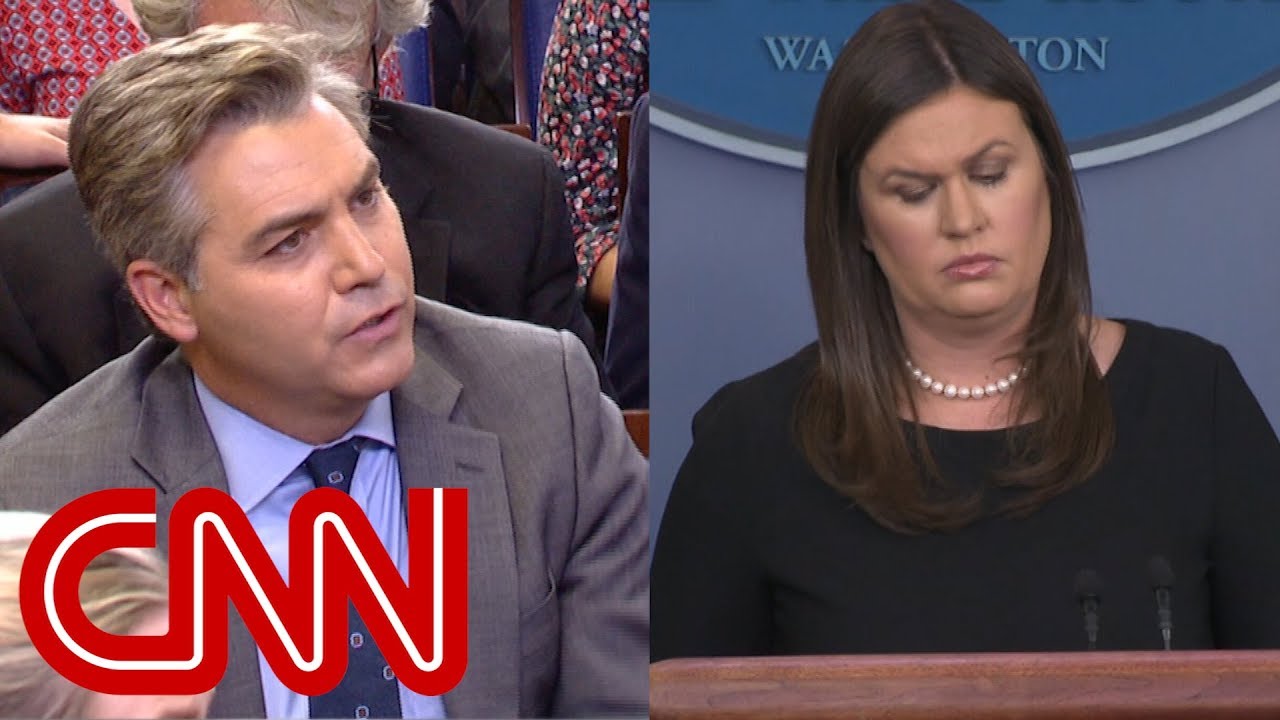 Acosta to Sanders: Say the press is not the enemy