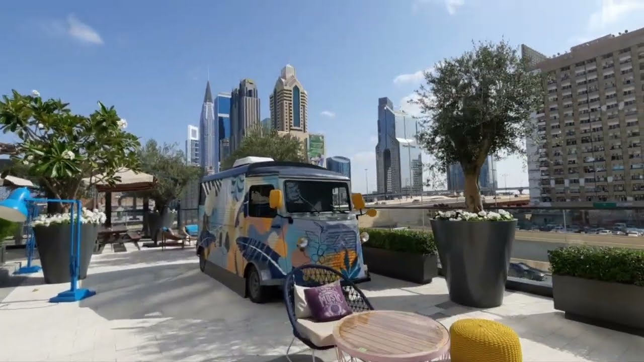 Rove City Walk 3* молодежный отель в центре Дубая ,с панорамой на Бурдж Халифа