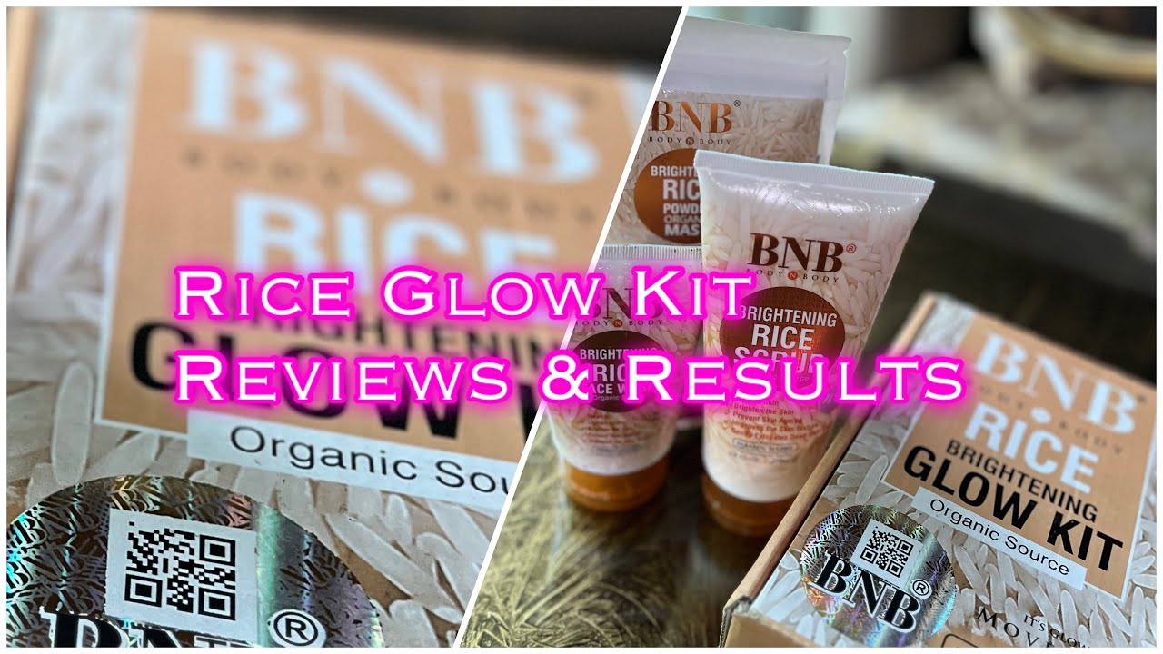 Unboxing BnB Rice glow kit | How to used for this kit ? | live results 😍