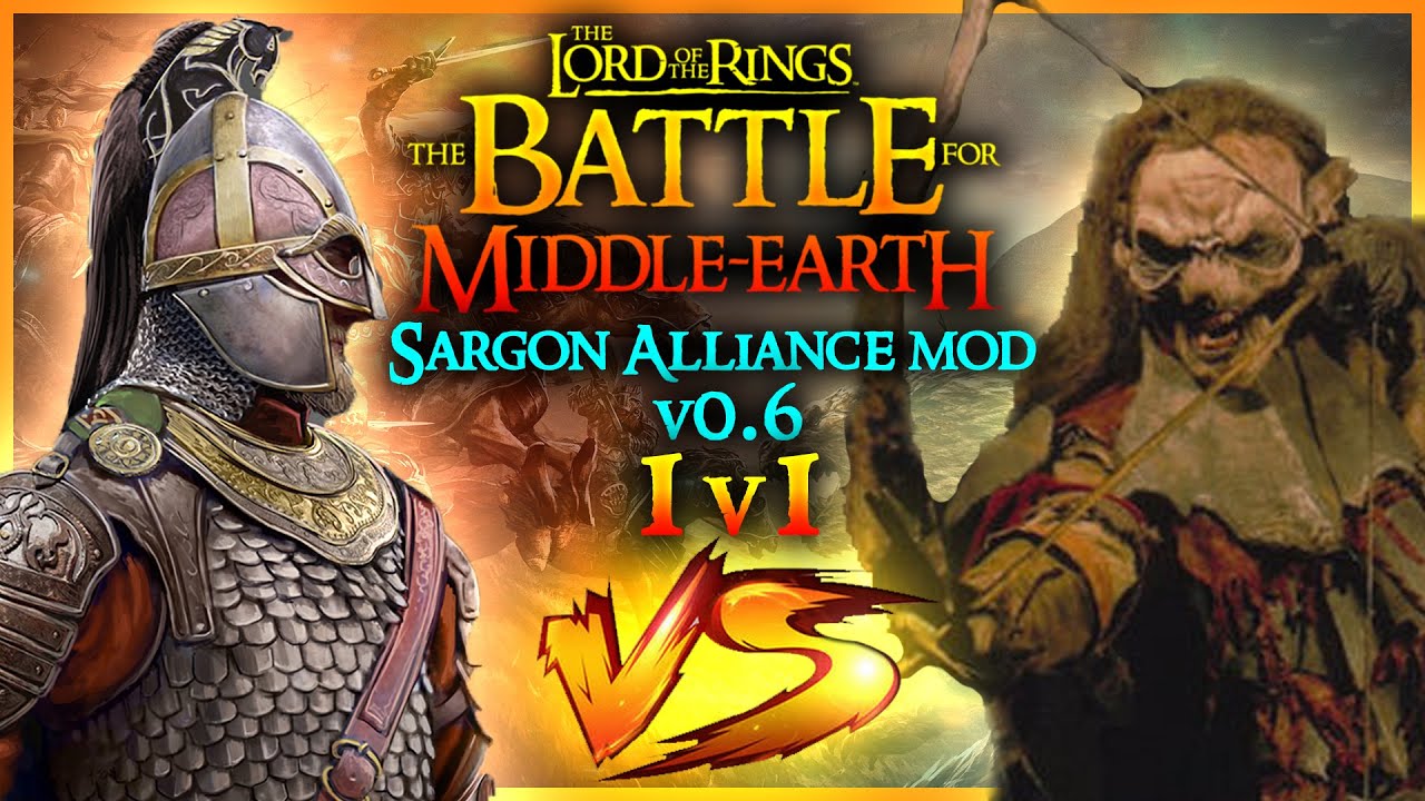ROHAN vs GOBLIN TOWN (1v1) | The Battle for Middle-earth / Sargon Alliance Mod v0.6