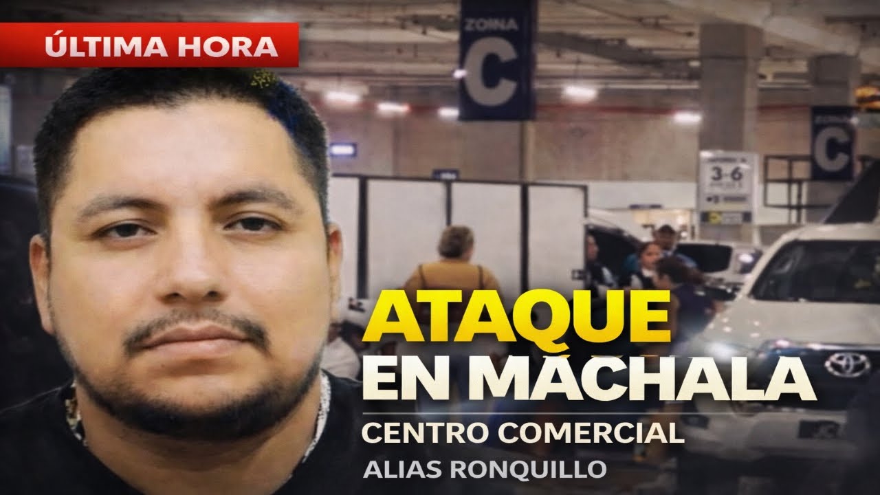 🔴 Ataque armado en parqueadero de centro comercial genera alarma en Machala