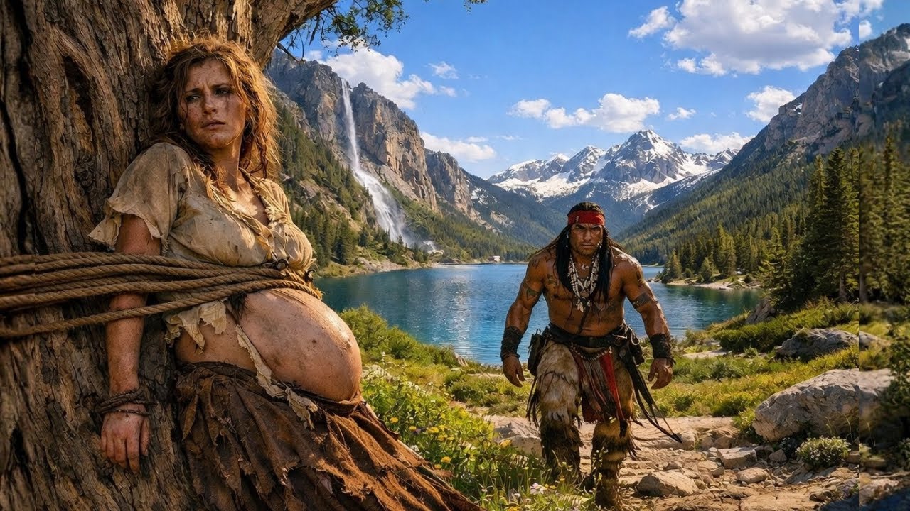 Embarazada y atada a un árbol, iba a morir... entonces él rompió la ley sagrada para salvarla