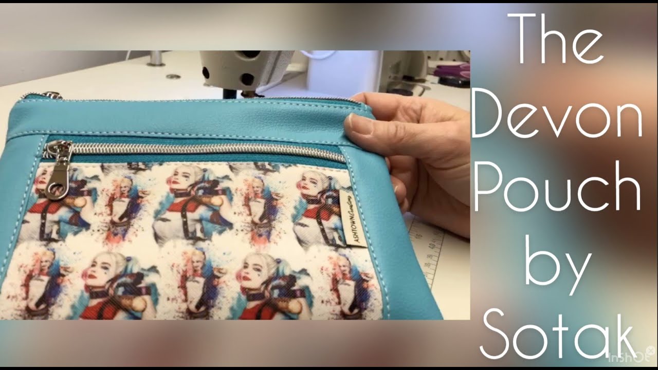 Sewing a Devon Pouch by Sotak Handmade (time-lapse version)
