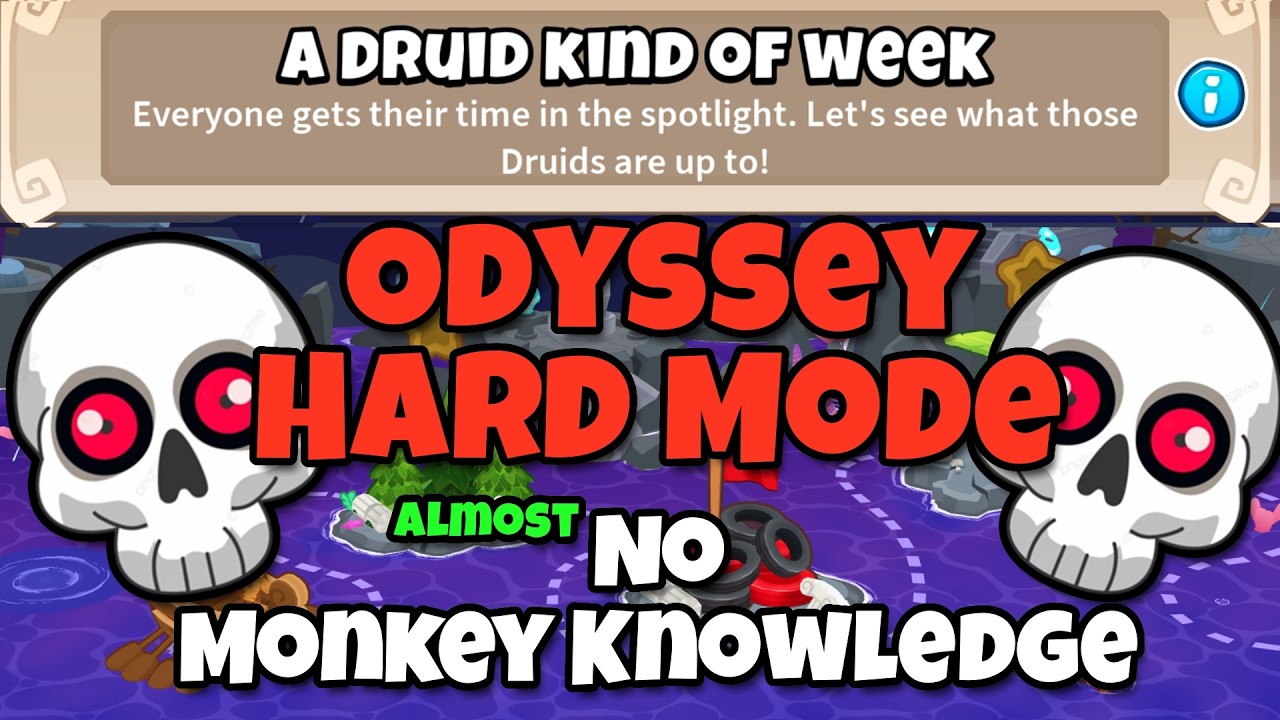 BTD6 Odyssey Guide || Minimum Monkey Knowledge || A Druid Kind Of Week