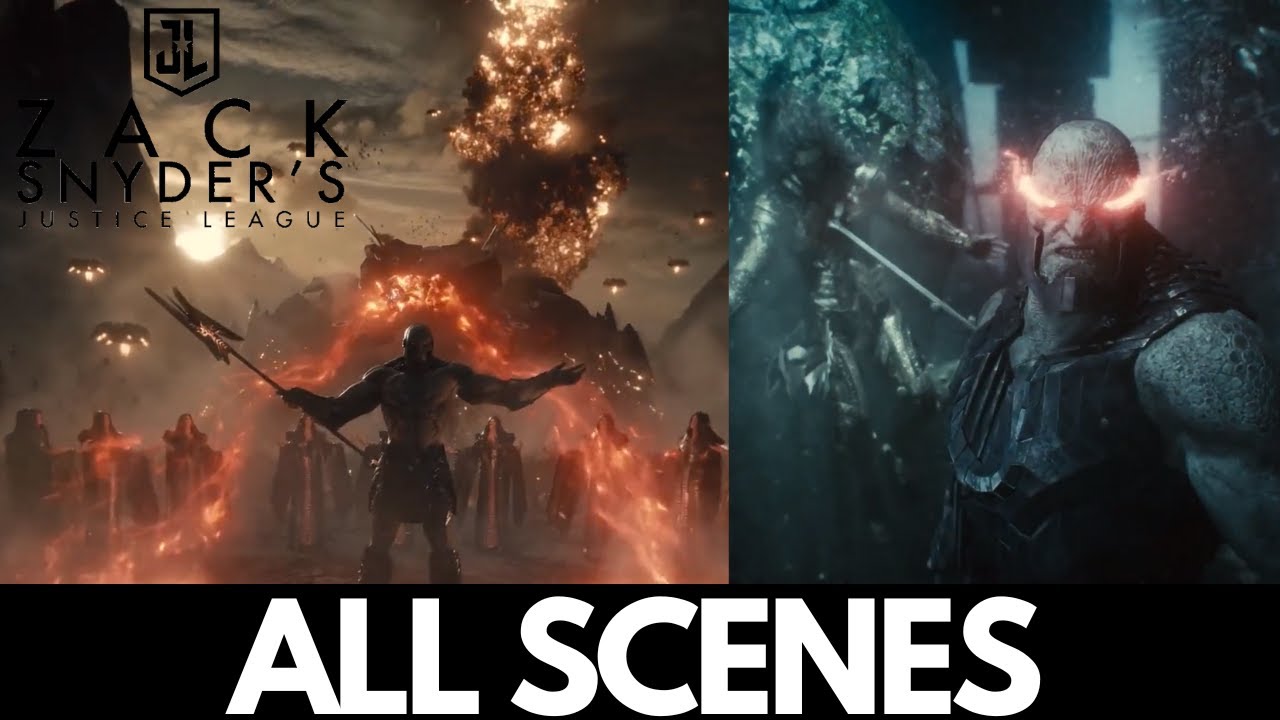All scenes Darkseid with logo