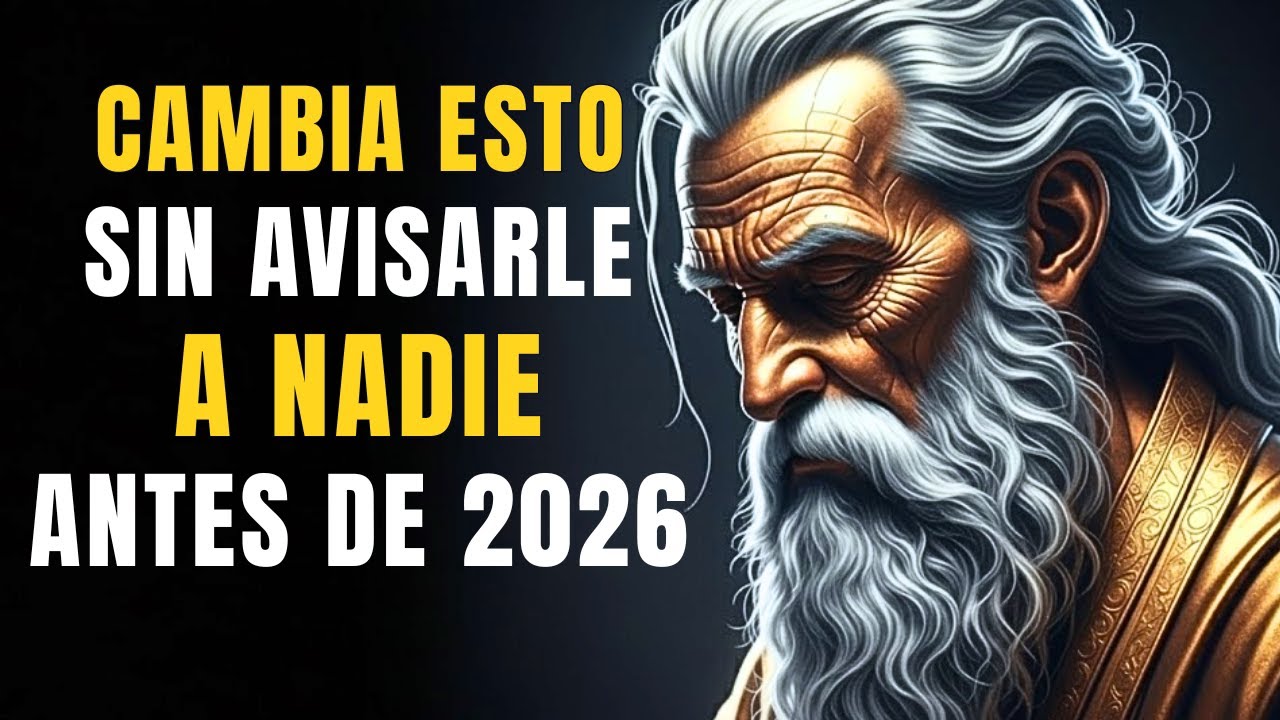 ELIMINA ESTAS 9 COSAS de tu Vida ANTES de 2026 y RECUPERA tu PODER | ESTOICISMO