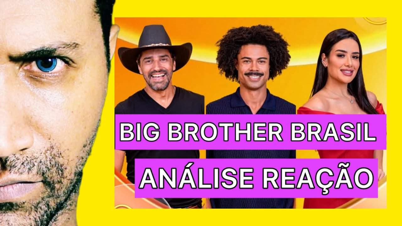 BIG BROTHER BRASIL 2026 | PAREDÃO FALSO: BRENO, COWBOY E JORDANA | ANÁLISE REAÇÃO 