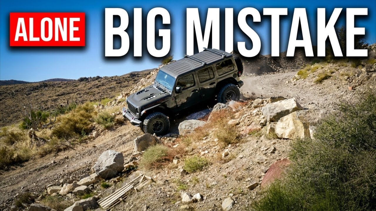 I Regret Trying This Off-road Trail Near Las Vegas Alone!