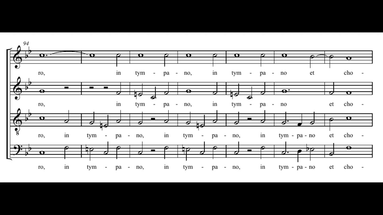 Sch&uuml;tz: Cantate Domino - Magnificat