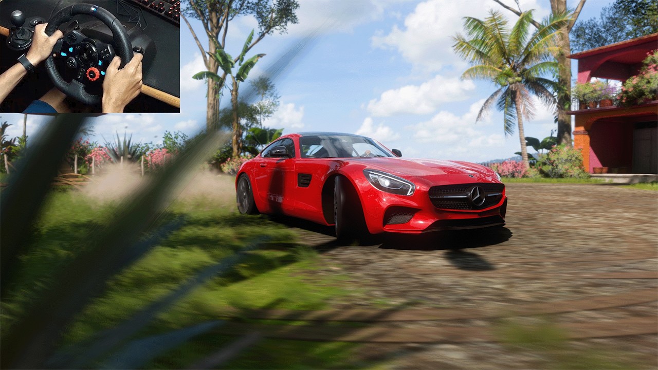 754HP Mercedes-AMG GT S —Tuned Twin-Turbo V8 Predator! | Forza Horizon 5 Logitech G29 Wheel Gameplay