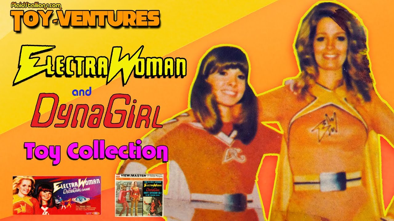 Toy-Ventures: Electra Woman & Dynagirl Toy Collection