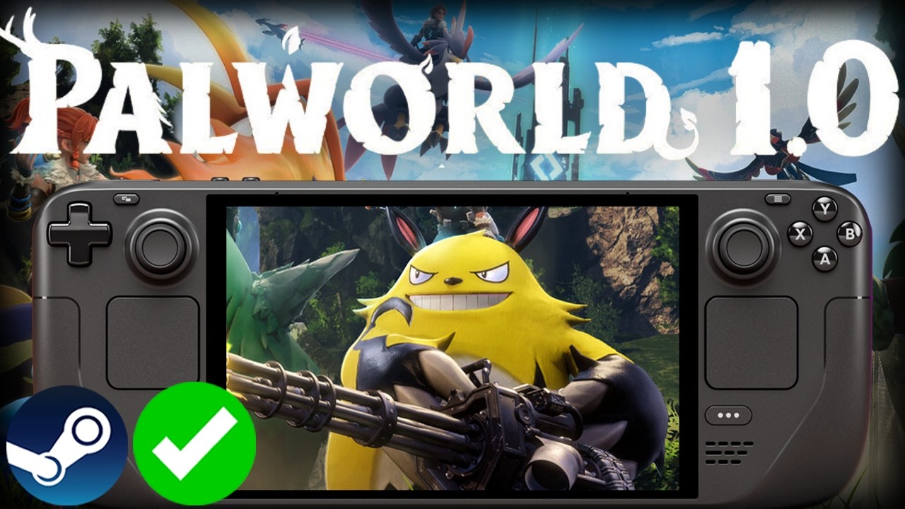 PALWORLD 1.0 Steam Deck Performance: Is it Playable?