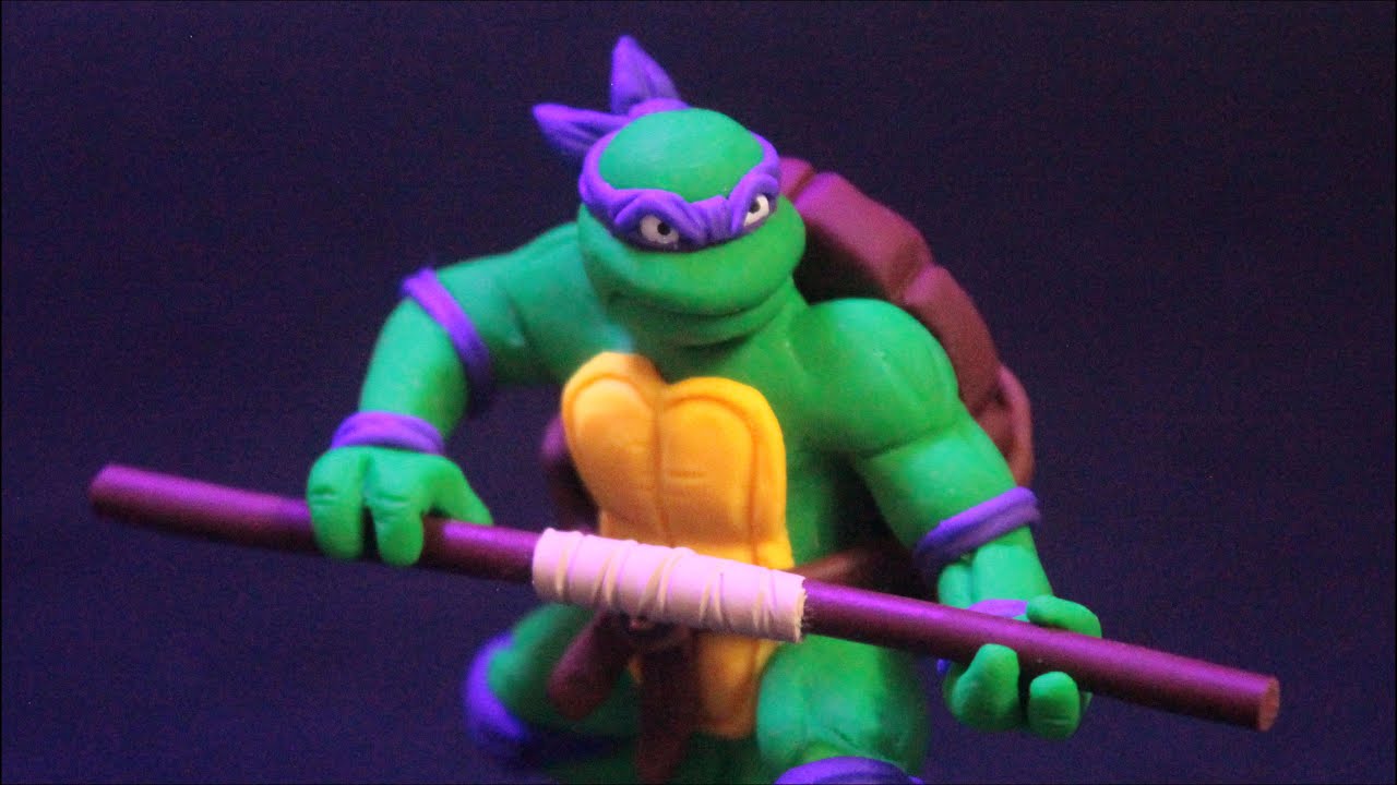 Teenage Mutant Ninja Turtles: Donatello (clay sculpture)
