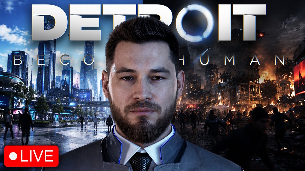 🔴 LIVE - DETROIT BECOME HUMAN / Przeżyjmy to jeszcze raz!
