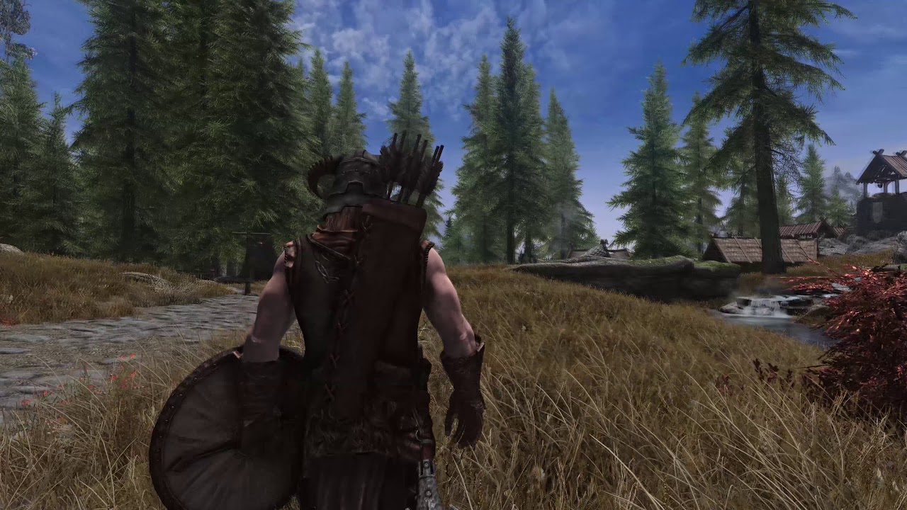 Skyrim Special Edition Modded 4K 200+ mods