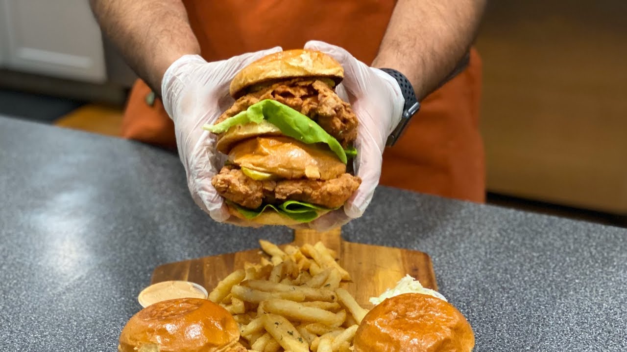 SOUTHERN FRIED CHICKEN SANDWICH!!!