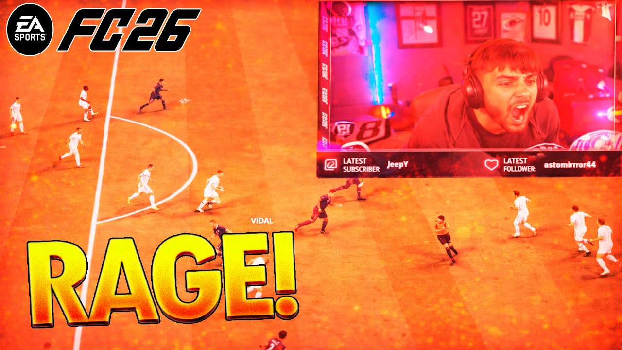 EA Sports FC 26 100% Подборка моментов ярости 31🤬