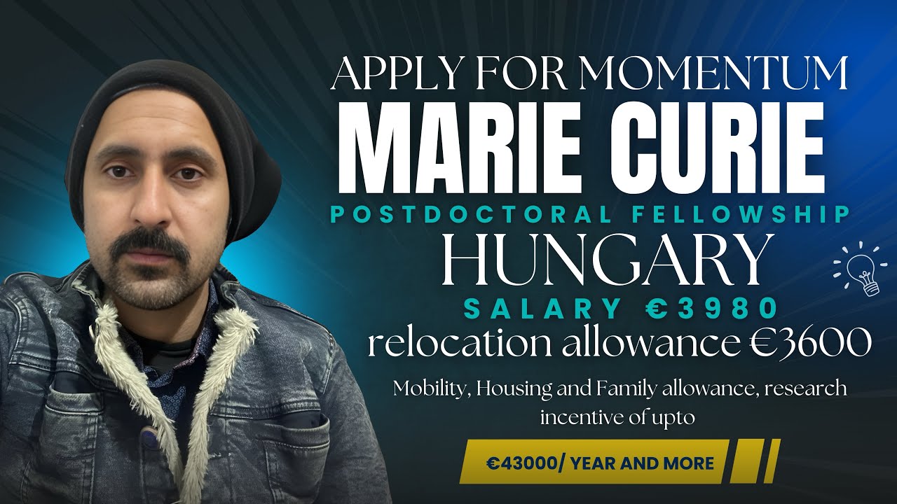 Apply for the Momentum MSCA postdoctoral fellowship in Hungary. &euro;3980/pm and incentives.