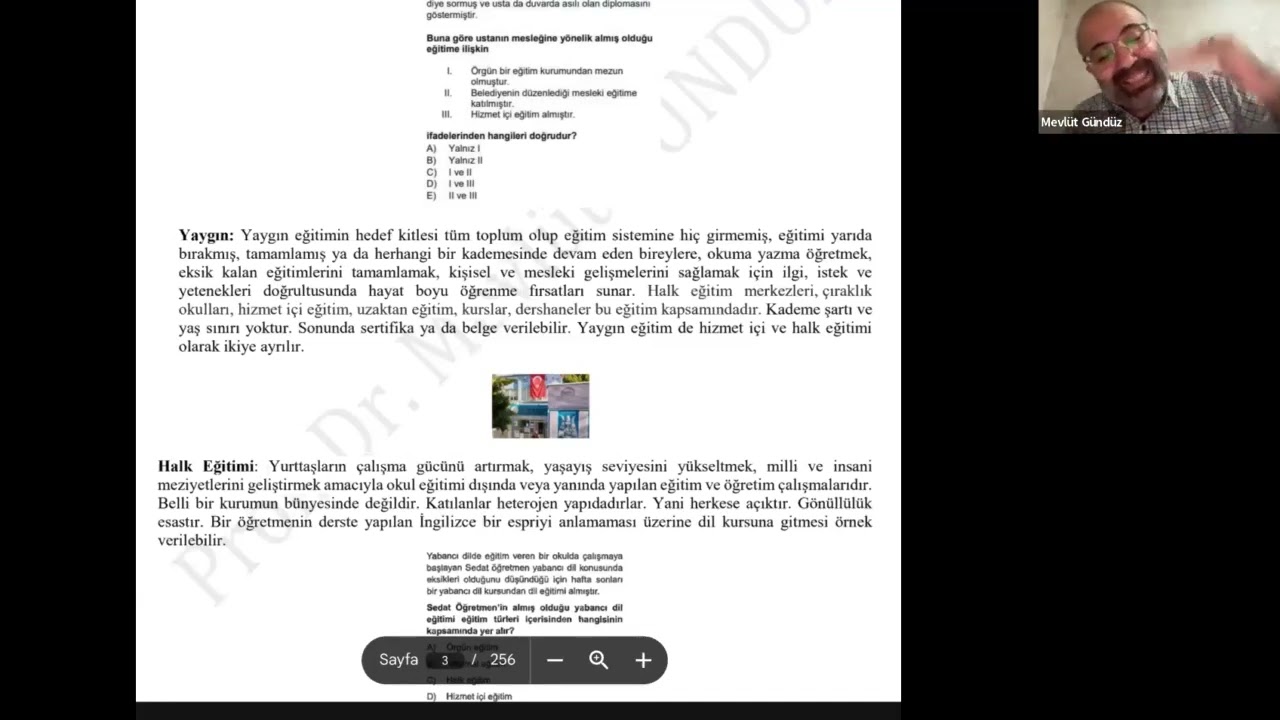 MEVLÜT GÜNDÜZ MEB-AGS KONU ANLATIMI-EĞİTİMİN TEMEL KAVRAM VE KURAMLARI 