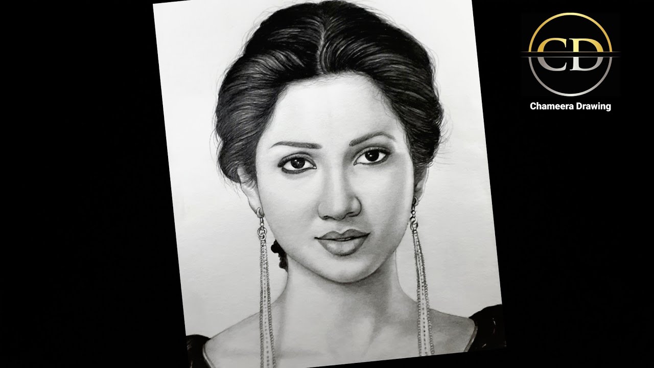 How draw a singer