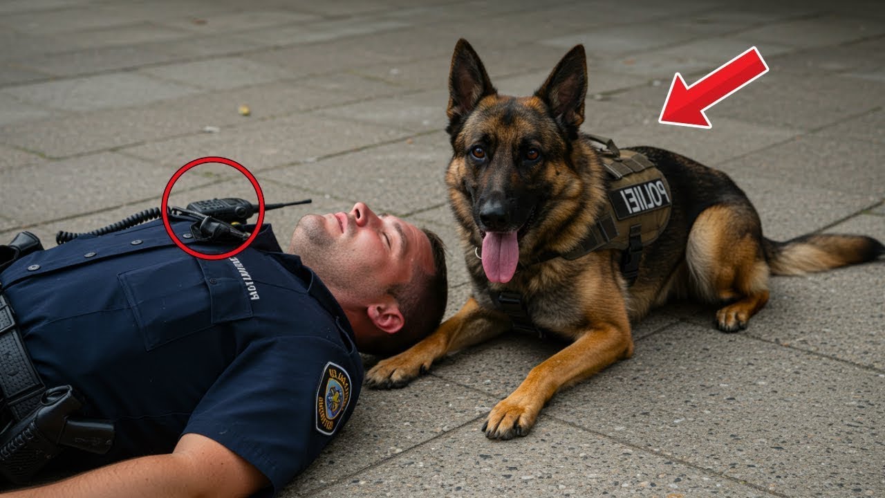 Un policier était sur le point de mourir, mais son partenaire K9 a accompli l'impossible