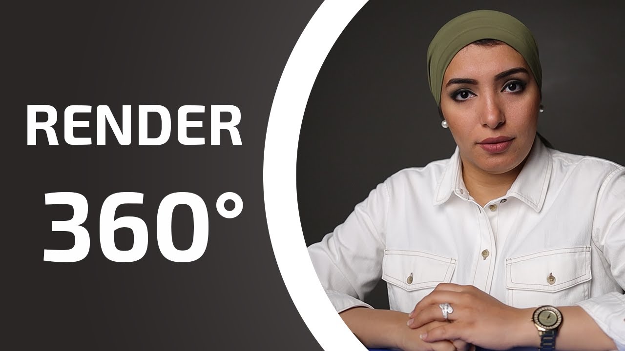 Benaa Academy | 3d max | ازاي تعمل render 360 درجة باستخدام نضارة ال VR ?