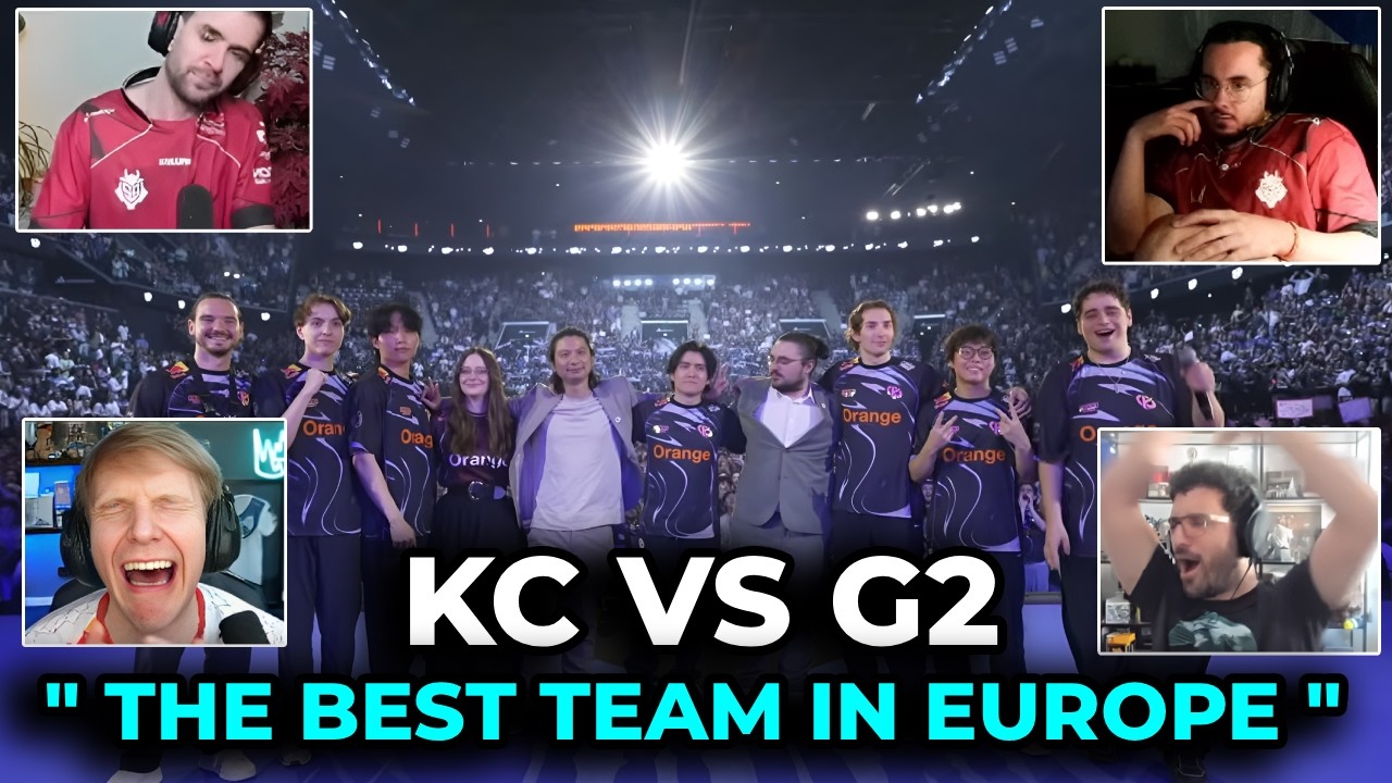 Des streamers r&eacute;agissent &agrave; Karmine Corp qui prouve qu'ils sont la MEILLEURE &Eacute;QUIPE d'EUROPE