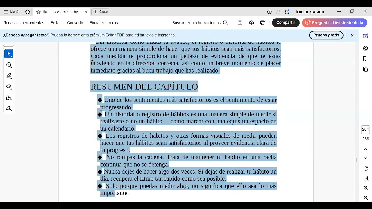 La Joya de Leer | Sesión 24 – Hábitos Atómicos