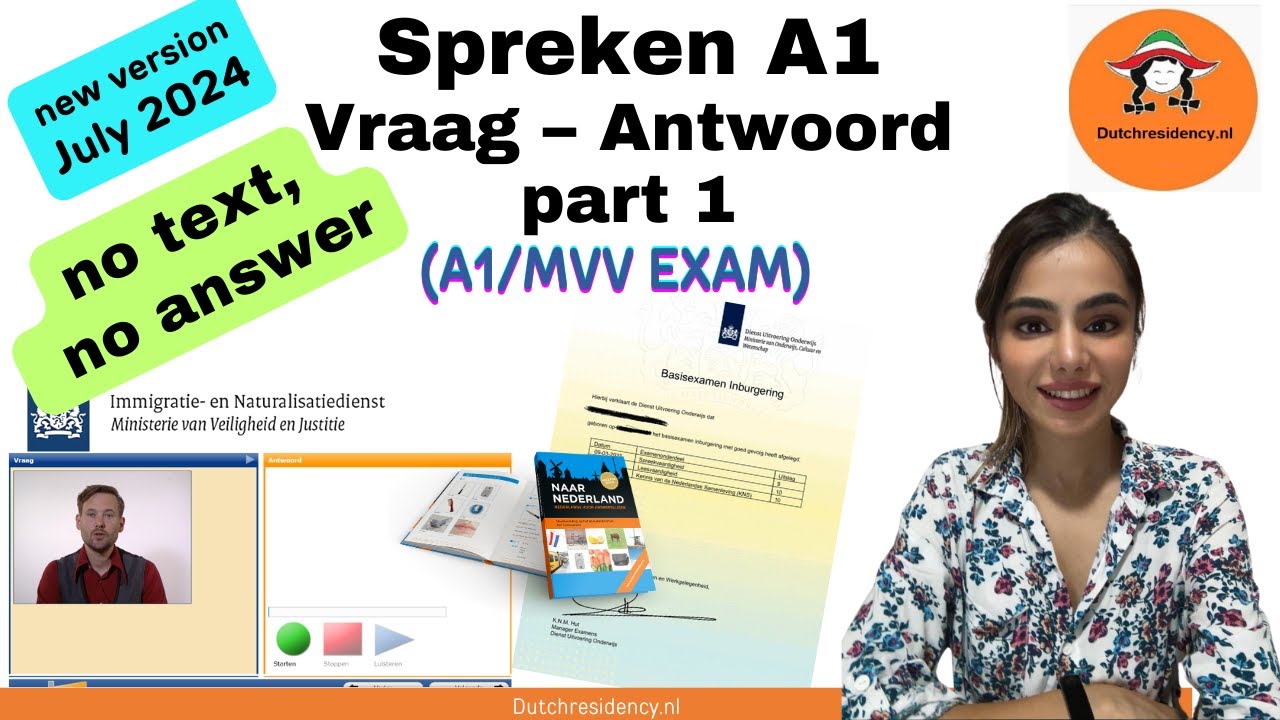 2025- spreken A1-no text A1MVV EXAM 1