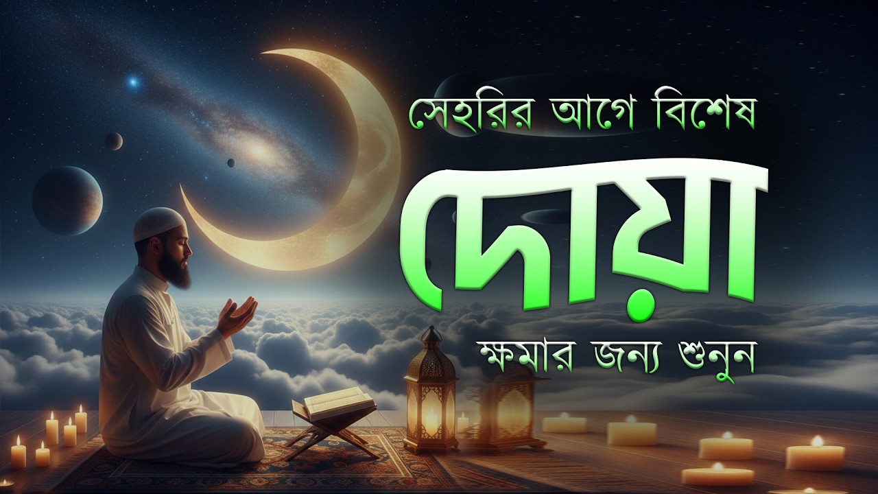 সেহরির সময় প্রতিদিন দোয়া শুনুন | আবেগময় কন্ঠে রমজানের দোয়া | Dua For Ramadan | Alaa Aqel