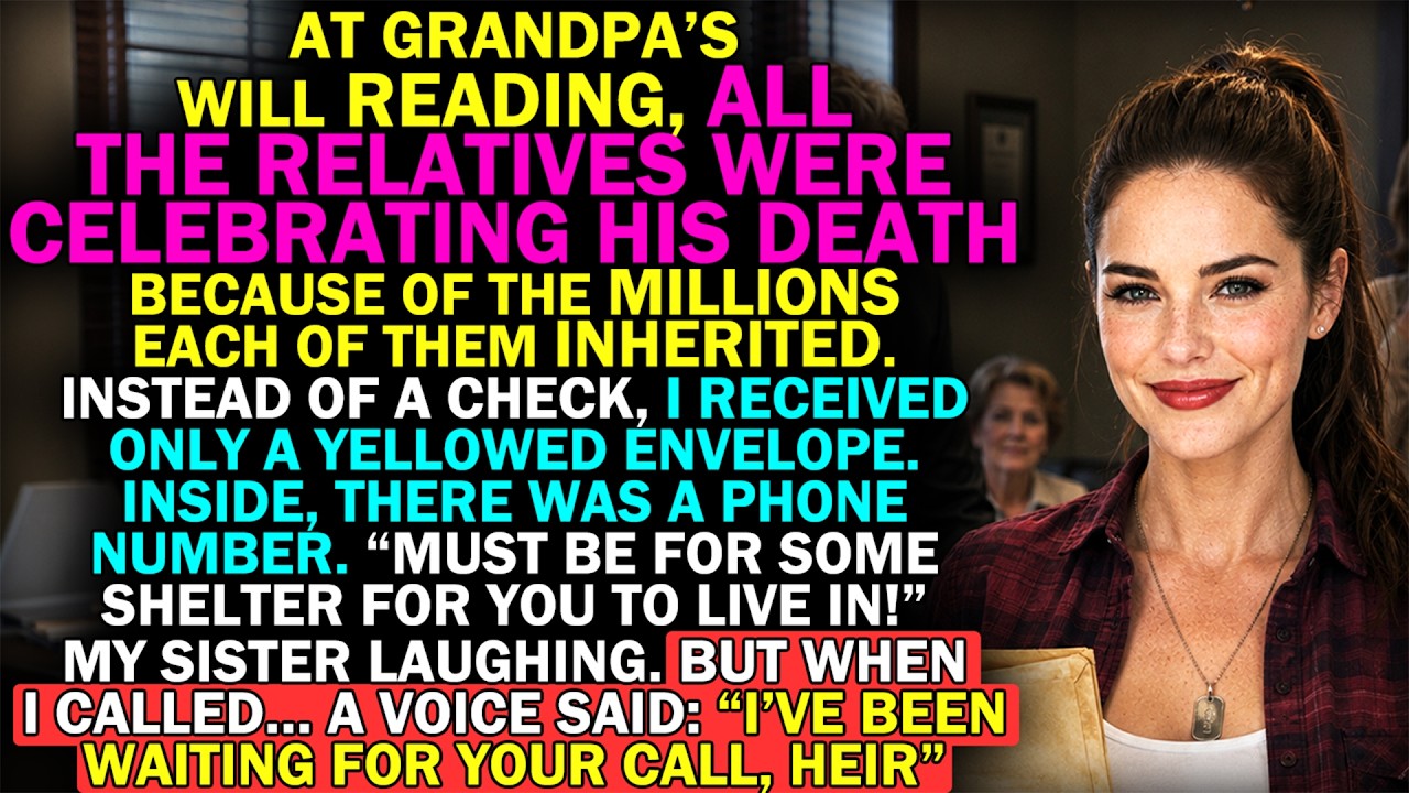 My Parents Called My Inheritance A Joke &mdash; They Didn't Know Grandpa Left Me His Hidden Empire
