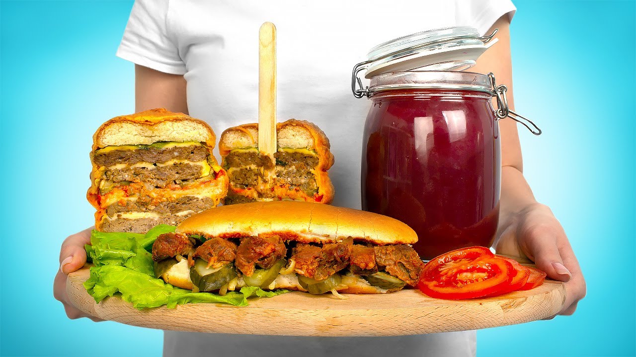 Desafio de Comida: Refeições Reproduzidas de Filmes Populares de Animação! 🍔