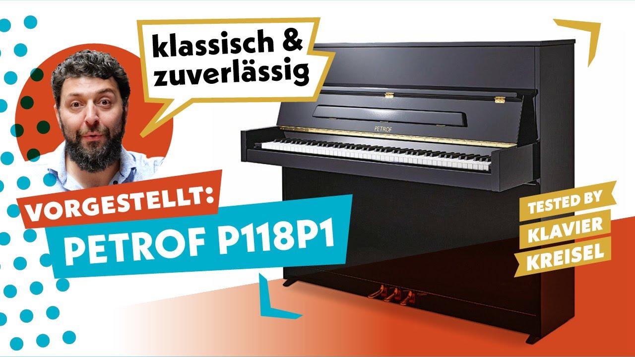 Vorgestellt: Klavier Petrof P118 P1 | Klavier Kreisel, Fürth