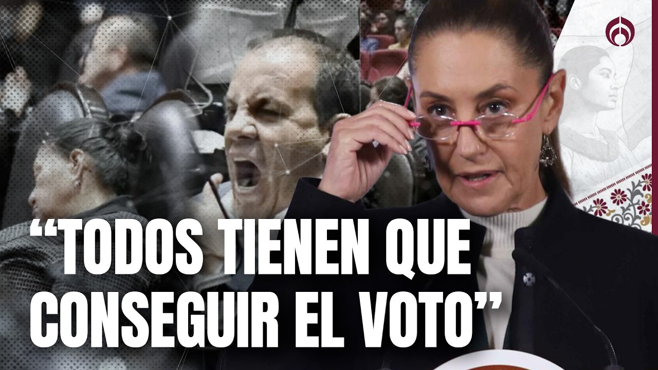 Reforma Electoral elimina a los pluris; Sheinbaum manda a todos a las calles