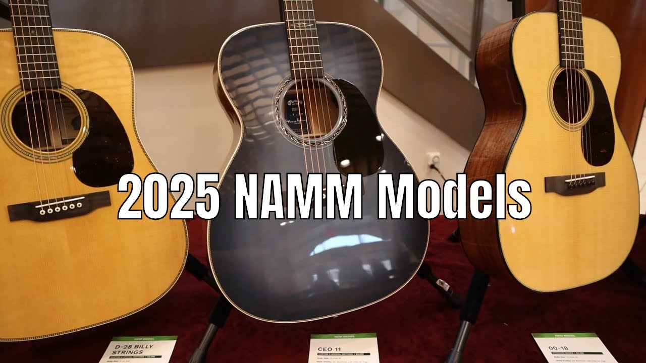 Martin Guitar NEW 2025 Models - Lobby Walkthrough