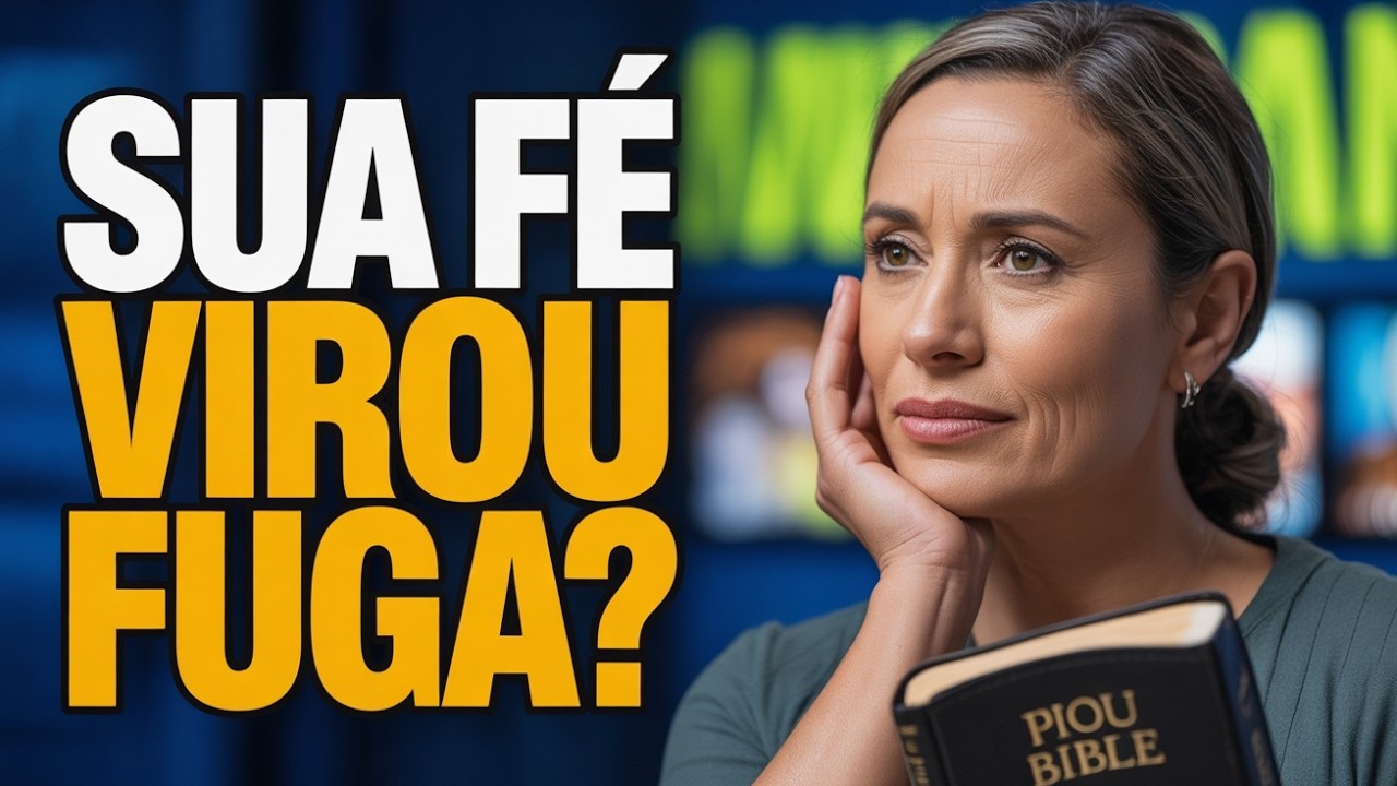 🔴CUIDADO: Quando a espiritualidade vira FUGA emocional