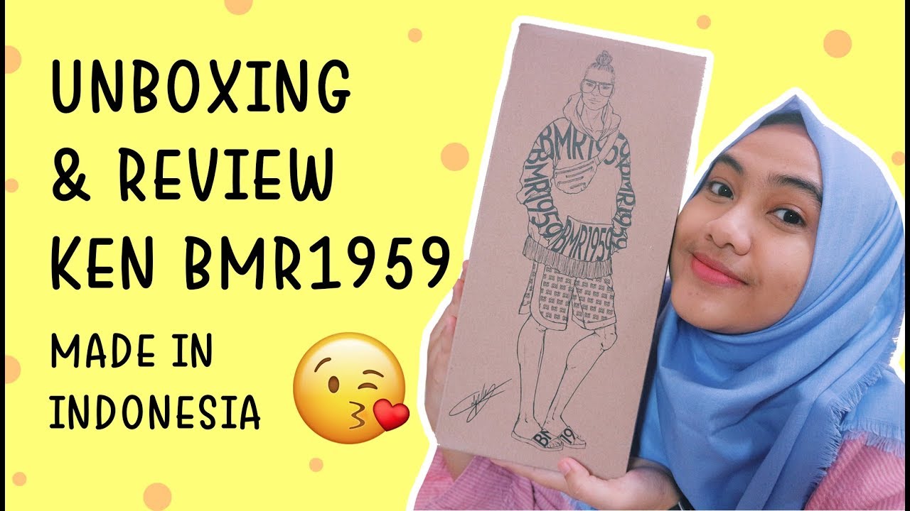 Unboxing dan Review Ken Barbie BMR1959 Indonesia  | Asakecil