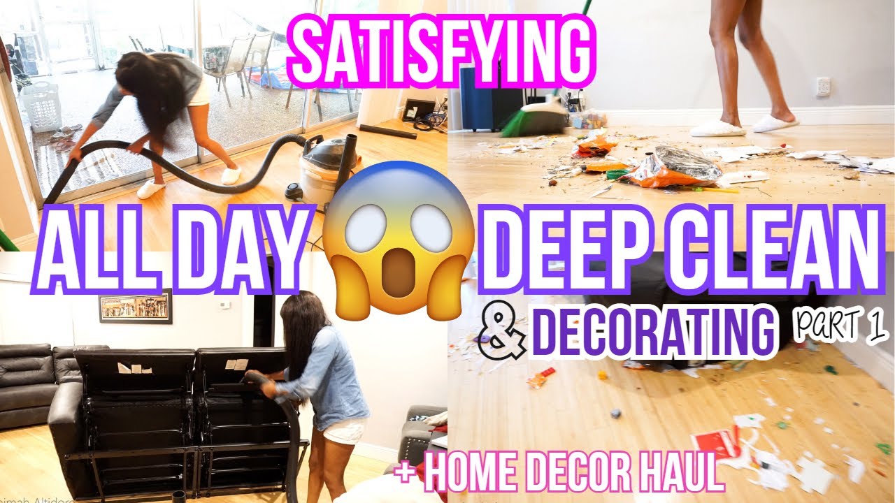 SATISFYING DEEP CLEANING 2022/ CLEAN WITH ME 2022 / CLEANING MOTIVATION /ALL DAY CLEAN WITH ME /SAHM