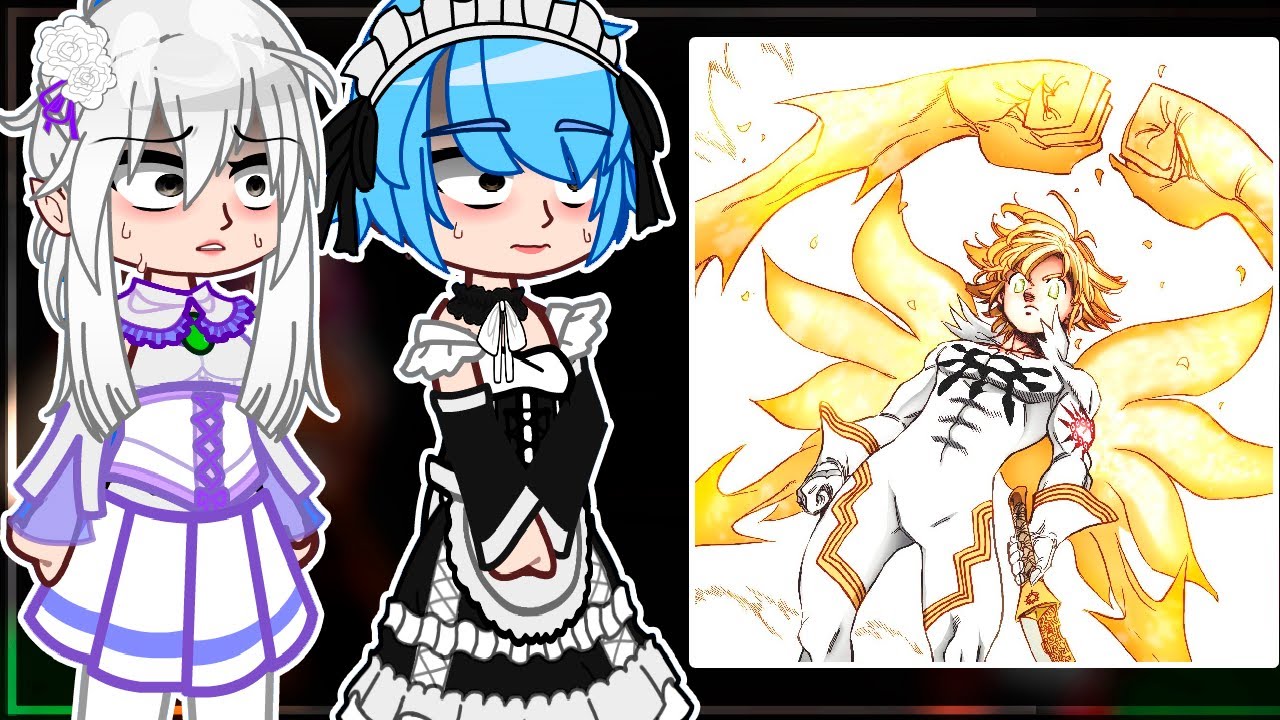Re:Zero React на Субару в роли Мелиодаса – Gacha React | Нанацу Но Тайзай