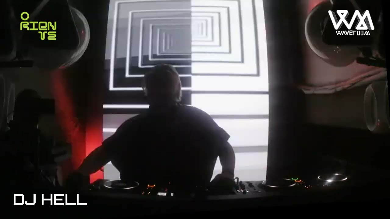 WAVEROOM LIVE SESSIONS PRESENT DJ HELL LIVE IN BAR ORIENTE MEXICO CITY