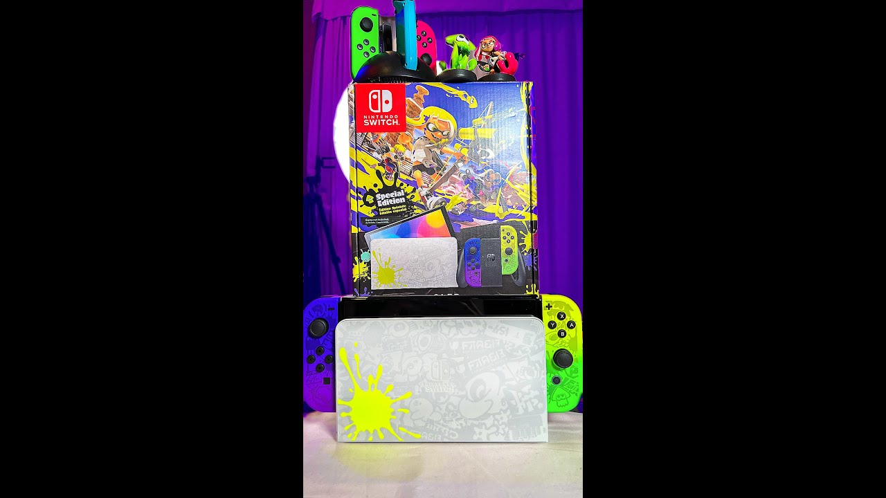 O DEUS DE TODOS OS SWITCH OLED! | SPLATOON 3 EDITION 🚨