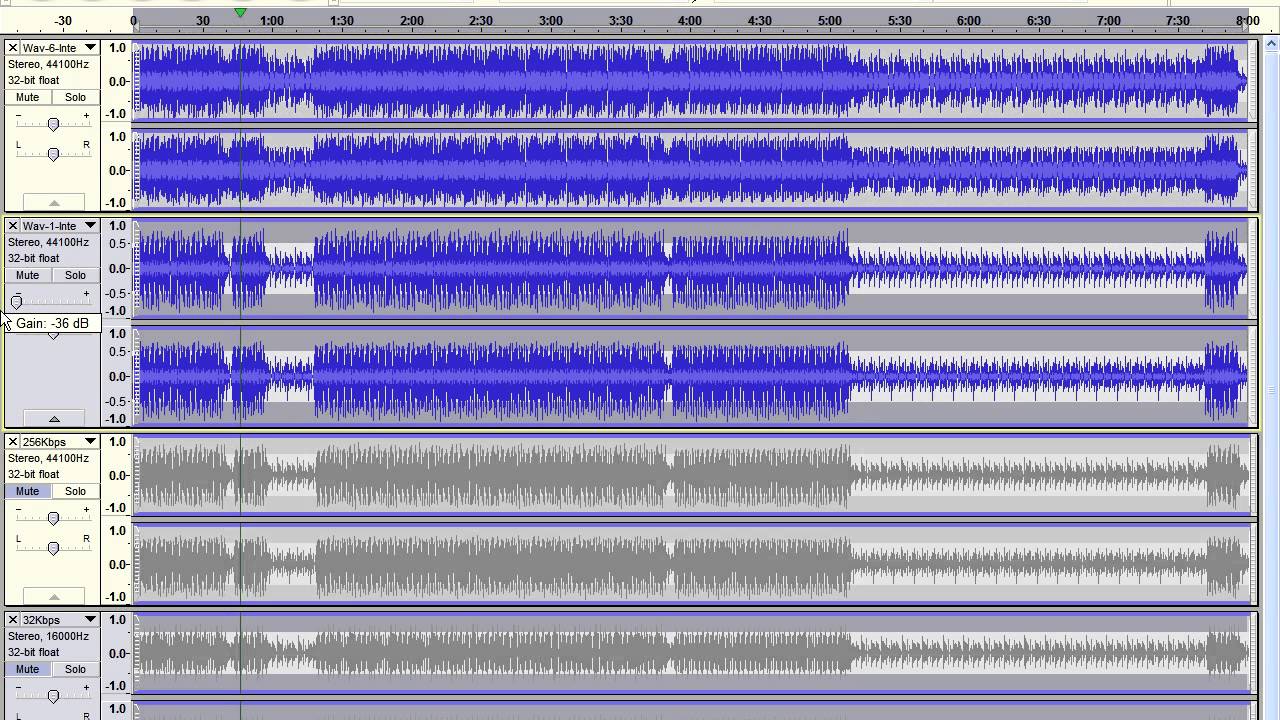 Phase Cancellation in Audacity - Instrument Removal using the Inversion Technique