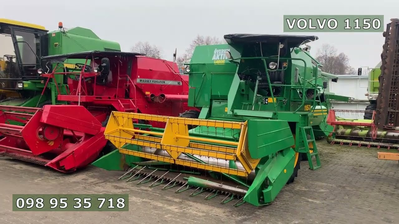 Свіжий комбайн Volvo 1150 3м жатка🔥 тел. 0989535718