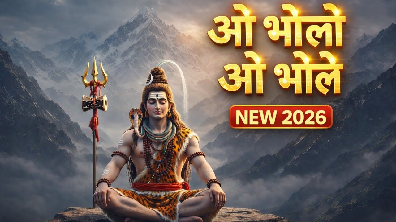 ओ भोले ओ भोले | सुबह सुनें ये शिव भजन | धन लाभ व कृपा | New 2026 