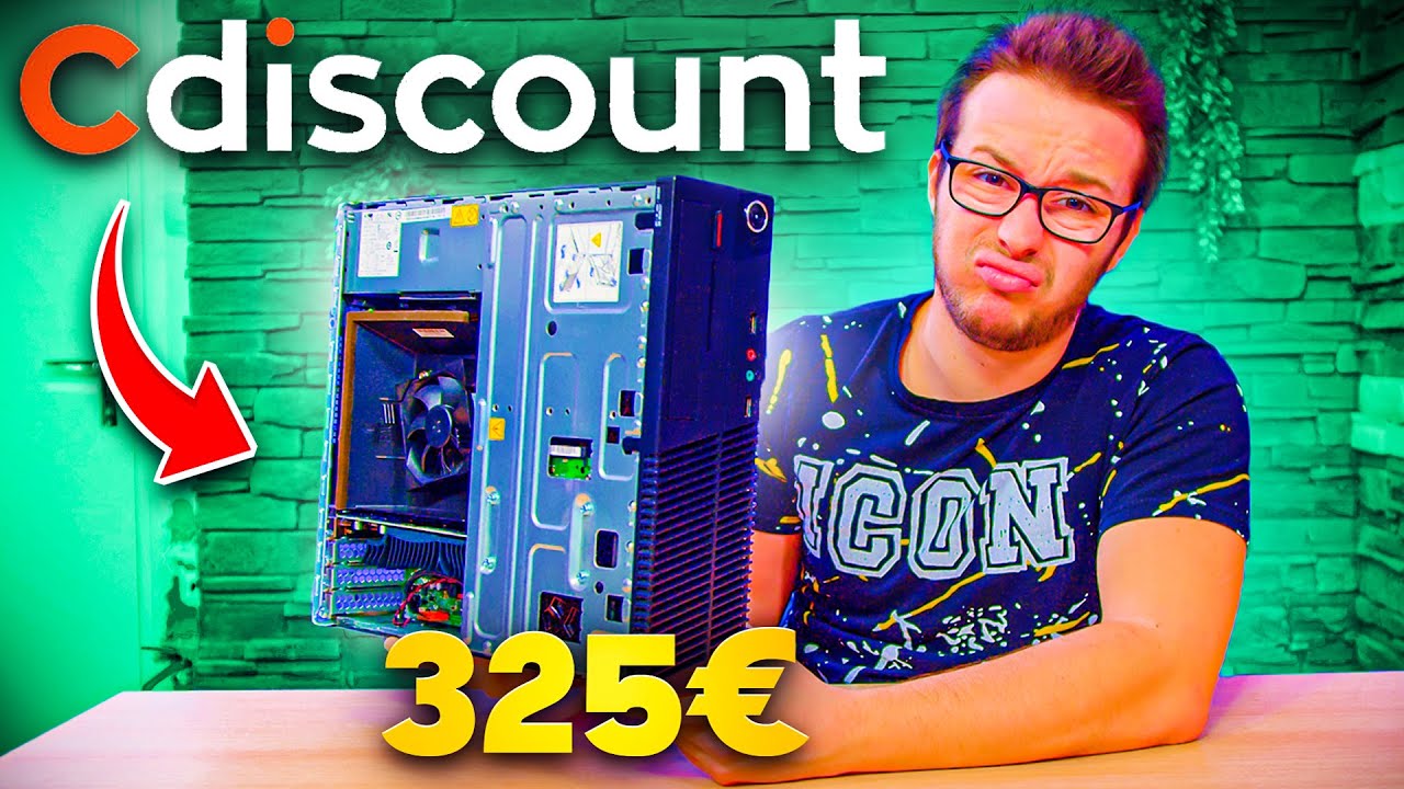 LE PC GAMER LE MOINS CHER DE CDISCOUNT ! (Ses performances sont impressionnantes)