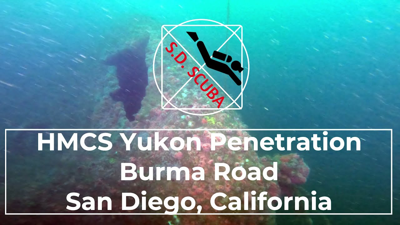 The HMCS Yukon Wreck | Deck 3 - Burma Road | Wreck Alley | San Diego | California