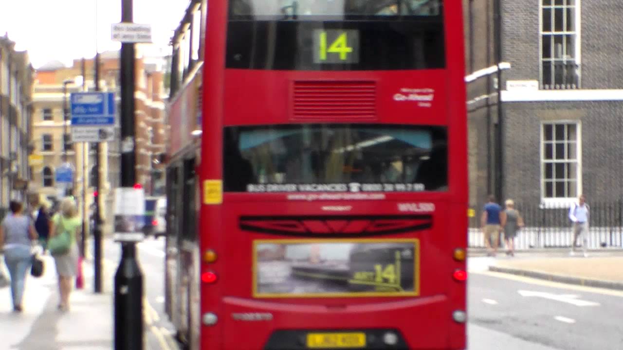 Go-Ahead London WVL500 LJ62KOX at Bedford Square